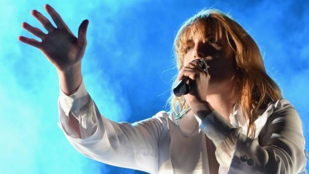 Florence and the Machine, pictured here at US festival Coachella at the weekend, has been announced for Splendour in the Grass 2015.