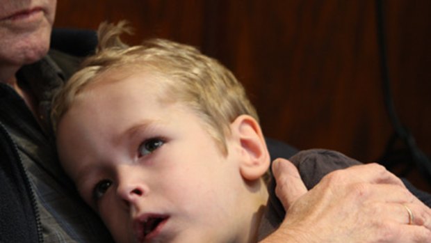 "he was in agony"... a feeding tube was wrongly inserted into the lungs of Francis Wilks-Tansley, 7.