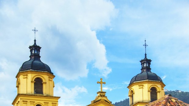 The Candelaria neighbourhood of Bogota, Colombia.