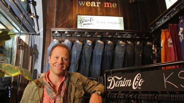 Flare for it ... General Pants's Craig King at Denim Co.