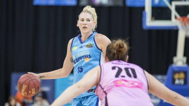 Home comforts: Capitals and Australian Opals star Lauren Jackson will get to play in front of her home town when the Capitals take a WNBL game to Albury this season.