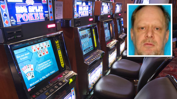 Stephen Paddock, inset, was considered a high-roller who made large amounts of money and was given perks like penthouse suites and call girls.