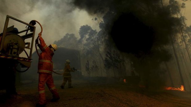 Thursday's bushfires: The worst NSW fires in a decade.