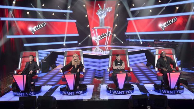Blind auditions: The early rounds of The Voice are a hit with audiences.