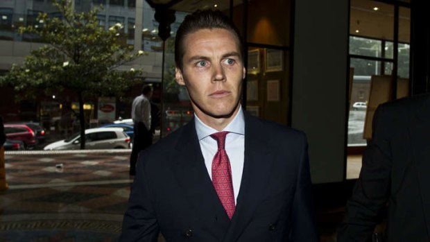 Standing trial: Oliver Curtis.