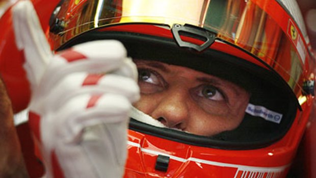Michael Schumacher ...  reportedly to be paid $11 million for  one year's racing.