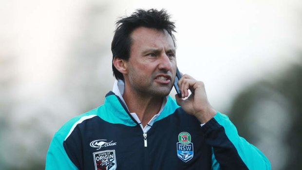 Blues coach Laurie Daley took offence to a Brisbane newspaper describing his side as 'cheats'