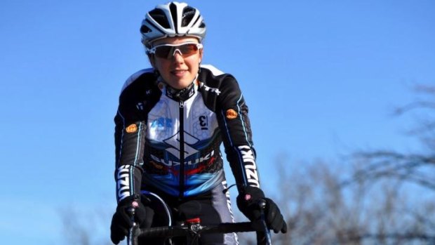 Canberra cyclist Allison Rice won a silver medal at the Oceania Championships in Adelaide on Saturday night.