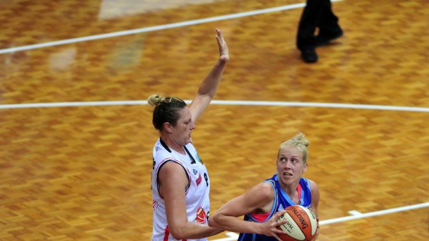 Suzy Batkovic (left) has anointed Abby Bishop the WNBL's clear Most Valuable Player leader. 
