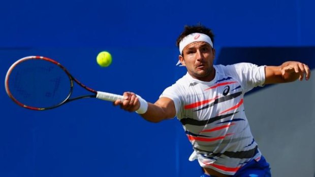 I don't think that highly of the women's game ... Marinko Matosevic during his win over Marin Cilic at Queens Club.