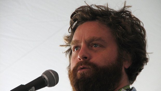 Zach Galifinakis ... plays a character named Hobo Joe in the new Muppets movie.