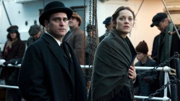 Building a nation: Joaquin Phoenix and  Marion Cotillard in The Immigrant.