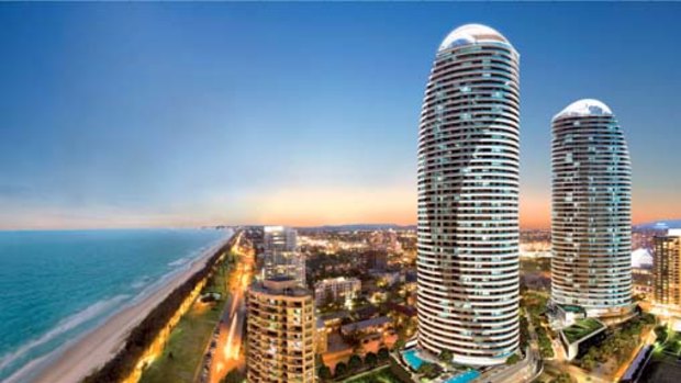 The $850 million Oracle Broadbeach complex has been placed in recievership.