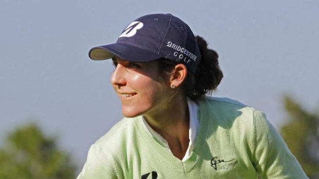 Course record: American Jennifer Johnson shot a 62 in the opening round.