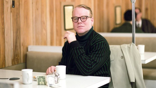 Finding fame: his star turn as Truman Capote in Capote changed Philip Seymour Hoffman's life, along with his career.