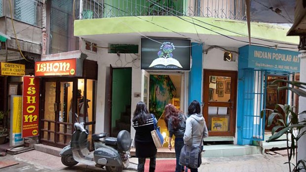 Revival... Hauz Khas's laneways are home to a concentration of boutiques and galleries.