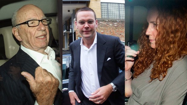 Rupert Murdoch (left), his son, James, and former News of the World editor Rebekah Brooks will be called to testify before a parliamentary committee.
