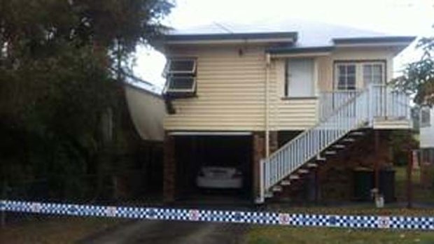 Firefighters rescued a 63-year-old man from this Brisbane home after it caught fire last night.