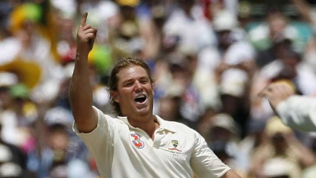 Loveable larrikin: Shane Warne at his peak.