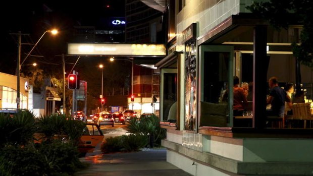 A view of Fortitude Valley, where thieves are targeting.
