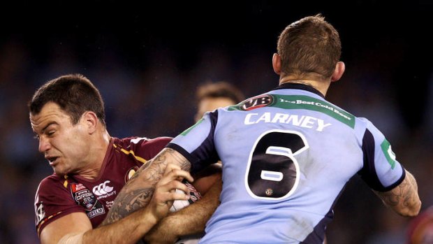 Raiders and Queensland forward David Shillington has bristled at NSW coach Ricky Stuart's suggestion the Maroons are fake and smug in victory.