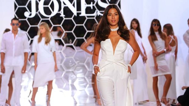 Seamless: Jessica Gomes took centre stage at DJs on Wednesday.