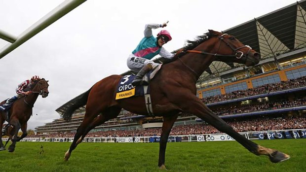 The fee for Frankel reflects his merits as being perhaps the greatest racehorse we have ever witnessed" ... Philip Mitchell, Juddmonte Farms' general manager at Banstead Manor Stud.