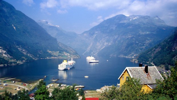 Fjords in a nutshelll ... cruising in Norway.
