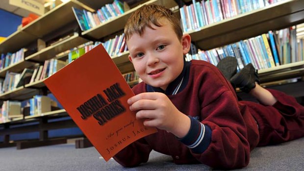 Joshue Magee-Fraser has published a book at age eight.