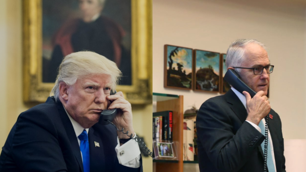 Donald Trump and Malcolm Turnbull had a testy phone call over the refugee agreement that Trump labelled a "dumb deal".