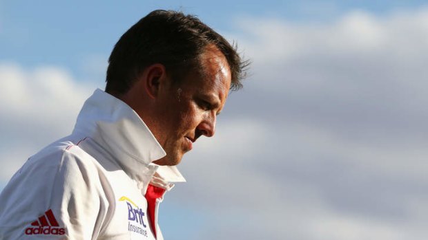 "I reckon you'll see more topspin from him this game": Ashley Mallett on Graeme Swann.