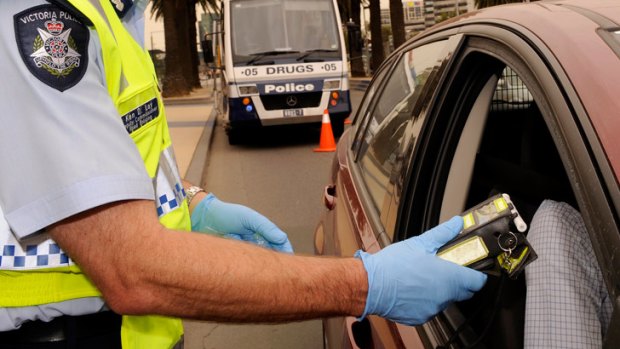 A breath test by Victorian police revealed a warrant was out for driver Chee Chong Soh's arrest in Queensland.