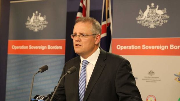 Unreachable: Immigration Minister Scott Morrison.