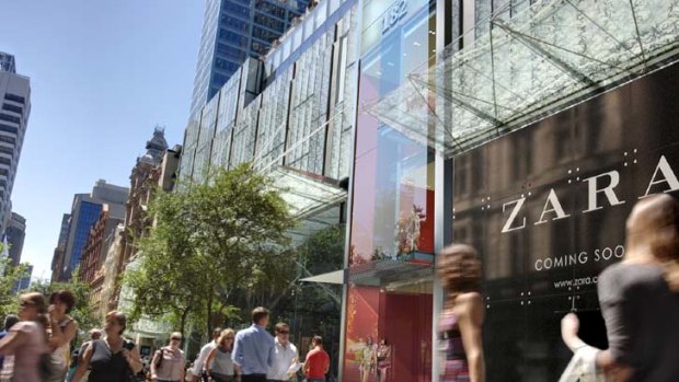Fashion stakes ... Solomon Lew's brands will feature prominently as the retailer moves into 182 Pitt Street.