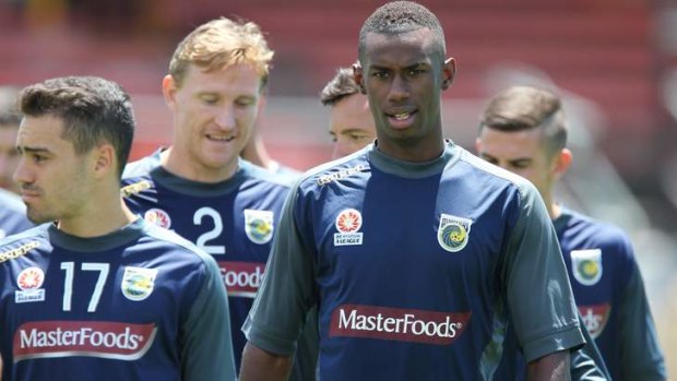 "Everyone that has watched the A-League over the past few seasons knows exactly what Bernie Ibini is capable of": Mariners coach Phil Moss.
