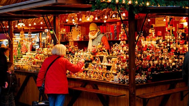 Edinburgh's German Christmas market.
