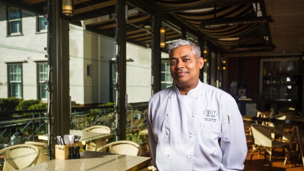 Chifley's Bar & Grill executive chef Saju Rajappan. 