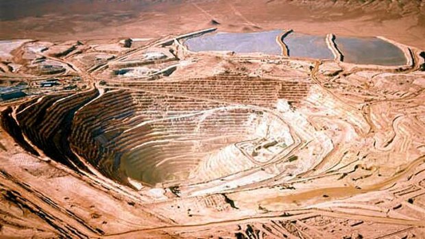 A mining joint-venture in Chile run by BHP Billiton and Rio Tinto will get a $US100 million loan from Australian taxpayers.