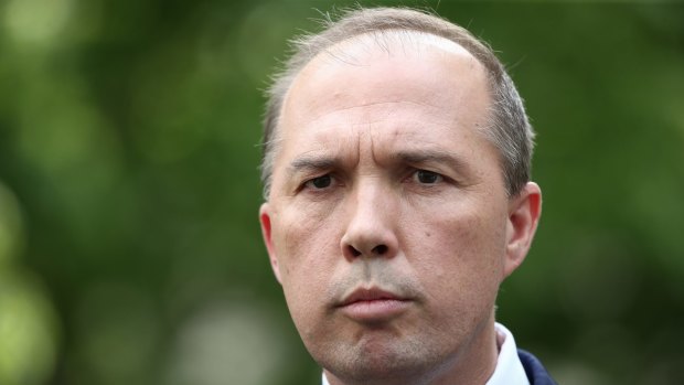 Immigration Minister Peter Dutton.