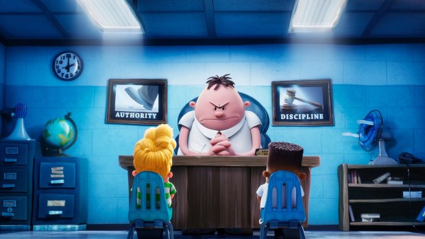 Superhero spoof Captain Underpants: The First Epic Movie.