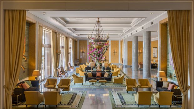 The Ritz Four Seasons: The hotel could be a museum.