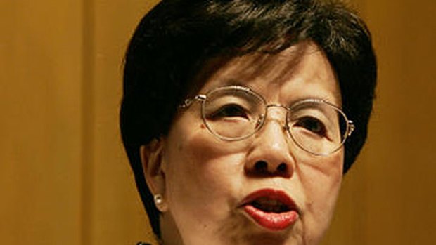 World Health Organisation Director General Margaret Chan.