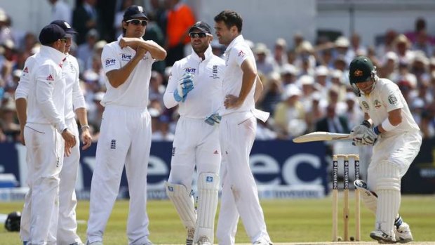 England's captain Alastair Cook used his reviews more wisely.