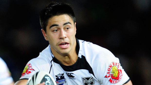 Man of the moment ... Shaun Johnson's relatively young NRL career has flourished of late.