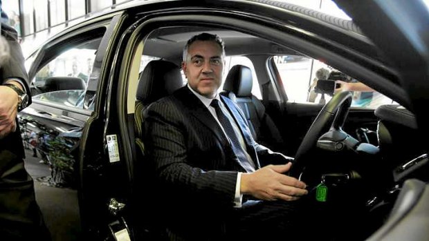 Rough road: Joe Hockey's suggestion that an increased fuel excise who not hit the poor has brought a stiff response from the opposition, economists and welfare groups.