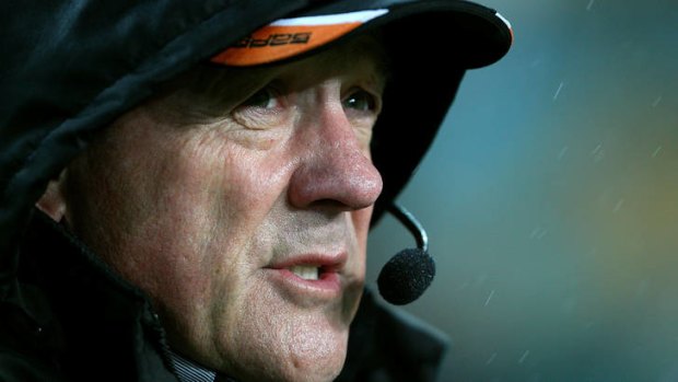 "Hard done by" ... Wests Tigers coach, Tim Sheens.