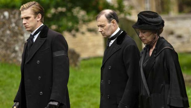 More funerals to come? ...  <i>Downton Abbey</i>