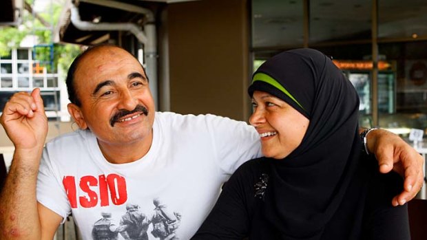 Rendition ... Guantanamo Bay detainee Mamdouh Habib and his wife, Maha.