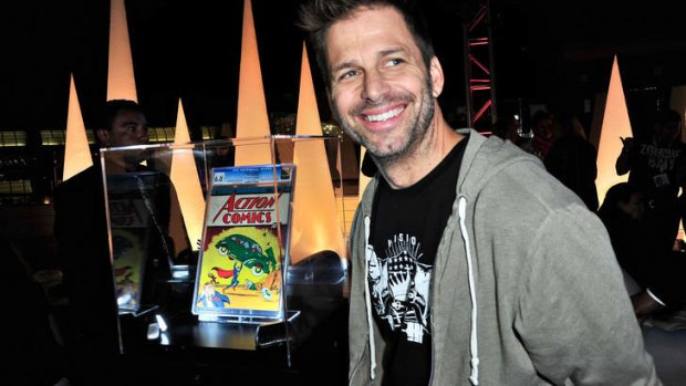 Director Zack Snyder announced the new movie at the San Diego Comic Con.