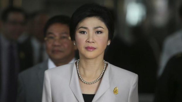 Political turmoil: Thai Prime Minister Yingluck Shinawatra.